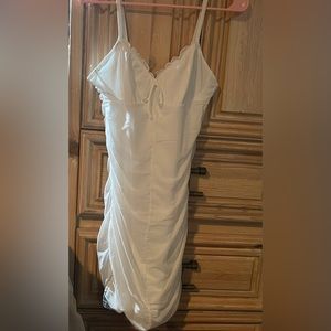 H&M White Spaghetti Strap Dress NWT Sz, Small